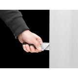 For sliding the mounting plate in from the side, for width = 1000 mm