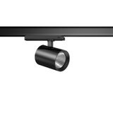 DEECOS S mini track-in, 20 W, 2600 lm, 935, black, on/off Surface moun