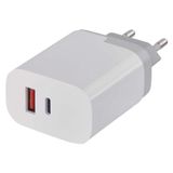 USB PD QUICK 1.5-3A (30W) max., dual