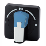 Handle type S000 for external operation, IP65, Black, indication I-I+I