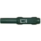 2 mm plug, solder/crimp connection, 0.25-0.5 mm², yellow, 65.3314-24