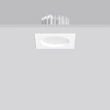 LEDONA ECO square, 10 W, 660 lm, 830, white, Phase-cut Recessed downli