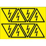 Adhesive label - Dimensions: 300 x 210 mm
