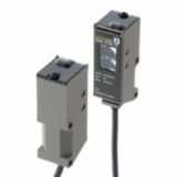Photoelectric sensor, through-beam, 30 m, DC, 3-wire, NPN/PNP, vertica E3S 7018M