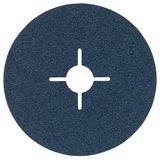 Fibre sanding disc R574, Best for Metal D= 125 mm; G= 60