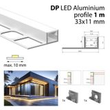 AL profile for tiling and paving DP 1m wide
