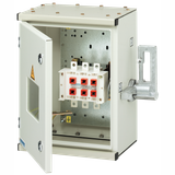 STEEL SAFETY ENCLOSURE 4 POLES 1250A SIDE OPERATION CONNECTION TOP-BOT