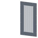SIVACON, Roof, with Ventilation openings with Ventilation openings IP20, W: 400 mm, T: 800 mm,
