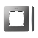 Single frame, aluminum, black base