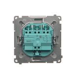 1/2 key without pictogram for electronic products, light gray matt