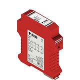 Safety module 3NO+1NC, category 3