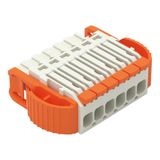 2734-1106/038-000 1-conductor female connector; lever; Push-in CAGE CLAMP®