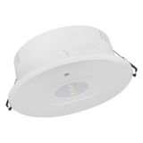 EM Downlight 4W/6500K Antipanic