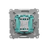 Touch panel 2 modules, Modul 1: 1 touch field, Module 2: 2 horizontal touch fields, Fixing: horizontal, Frozen lava