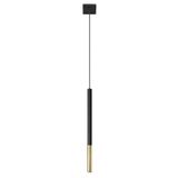 HANGING LAMP MOSAIC 1 BLACK/GOLD G9 1X40W IP20