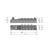 piconet Coupling Module for CANopen 4 Digital PNP Inputs Filter 3 ms   SCOL-0404D-0004