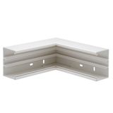 PLASTIC WALL DUTCH INSIDE CORNER H130xD70 WHITE RAL9010