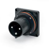 FLUSH MOUNTING APP. INLET 60A 3P 4W 12h