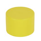 Yellow cap for Ø50mm conduits