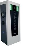 Charging station witty.park, socket 2xT2 + 2x230V, 3F, 2x22kW, RFID+IP, IP54
