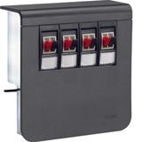acc.box SL20080 socket+4 loudsp black