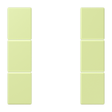 Cover kit 3-gang, complete LC32053 LC503TSA222