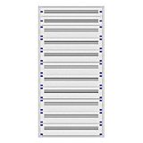 Distribution board insert KVN 40mm, 4-42K, 11-rows
