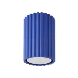 Ceiling lamp KARBON 10 ultramarine