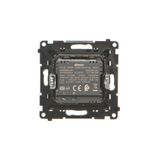Cover for RTV-SAT aerial socket, Graphite