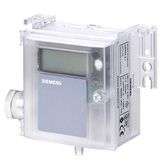 QBM3120-1UD - Air duct differential pressure sensor with display, -50...50 Pa, DC 4...20 mA