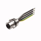M12 Power Flange Front-mounted   FK46PS-1/M16