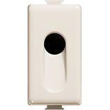 Blank plate simple output - without terminals - diameter 9mm