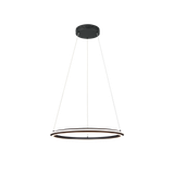 Amador LED pendant 75 cm matt black