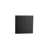 COVER FOR WALLBOX WITH SCREW 1X BLACK 18-PACK