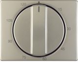 Centre plate for mechanical timer, arsys, stainless steel, metal matt 