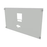 ProfiSNAP Front Plate, for enclosure width 800mm, H=400mm, prepared fo