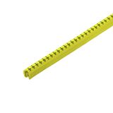 CableLine, Conductor and cable markers, 4 - 10 mm, 4 x 7 mm, yellow