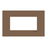 Frame - 1-gang / 4-modules - Niessen logo - Noble - Mocha