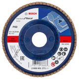 X431 flap disc, Standard for Metal 115 mm, 22.23 mm, 60