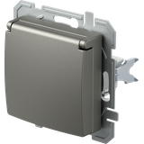 SOCKET FRENCH+COVER 2P+E 16A 250V~ BV TI XO 4417093