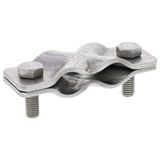 SVP clamp StSt (V4A) f. Rd 8-10/8-10mm -