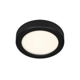 LED ceiling light, black, 1xLED-platine/11W