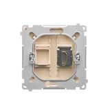 Touch panel 3 modules, Modul 1: 1 touch field, Module 2: 1 touch field, Module 3: 2 vertical touch fields, Fixing: horizontal, Silver mist