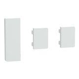 Push button, KNX, Merten System Design, 3gang, rockers, lotus white