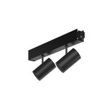 LINEDO, 58 W, 4800 lm, 930, black, on/off Continuous line luminaire, L