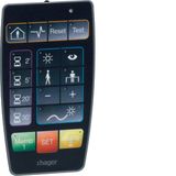 Remote control for settings for presence detectors 360° monobloc
