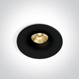 10107DB/B/W BLACK 6,5W WW IP65 700mA DARK LIGHT