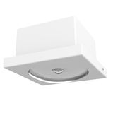 Surface mounted housing white IP65 for emerg. Lumin. NLILD