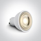 WHITE COB 6W WW GU10 60deg 24V DC