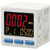 ISE20B, High-Pressure, Digital Pressure Switch, 3-Screen Display (IP65)